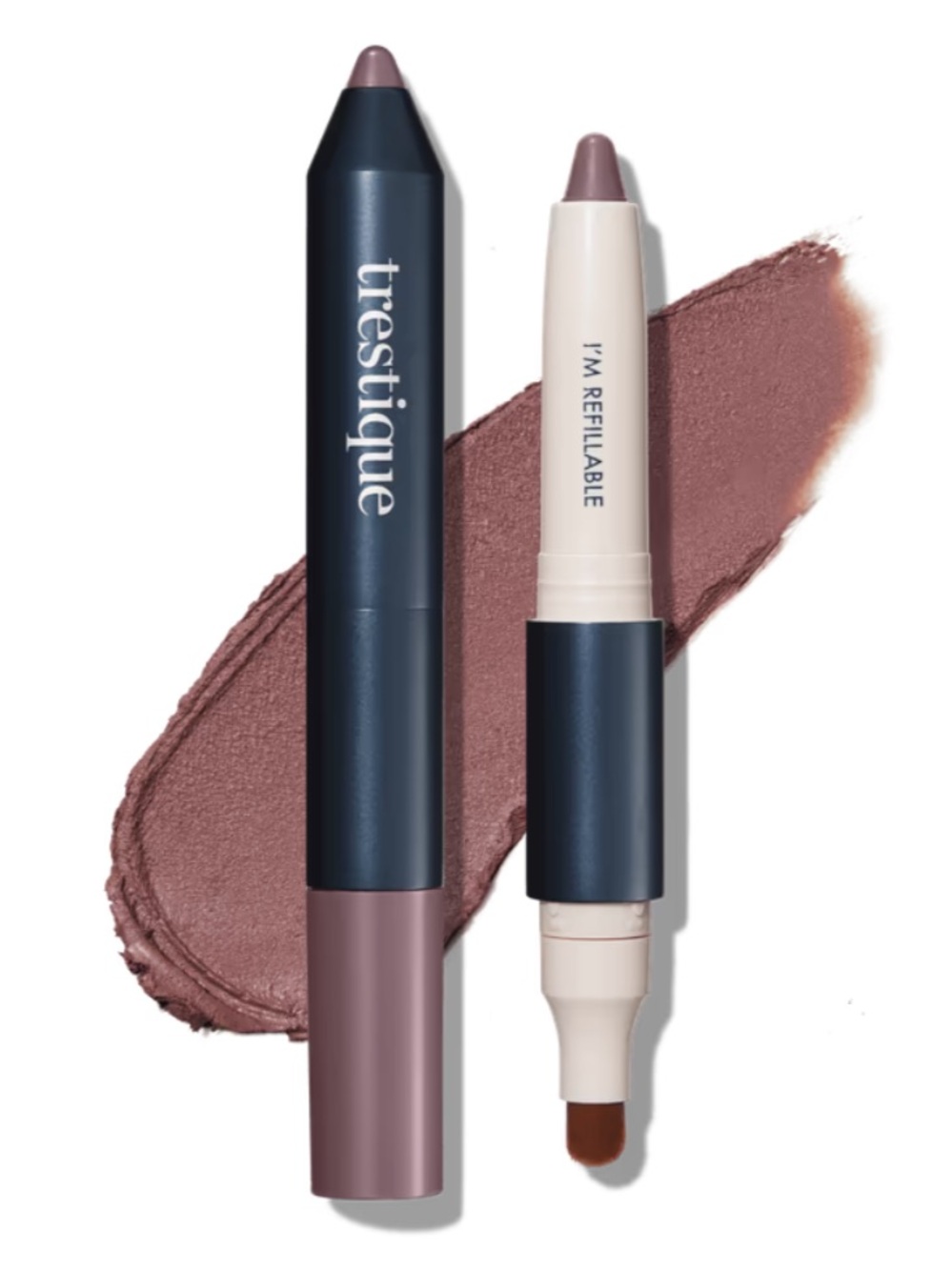 TRÈSTIQUE Shadow Crayon + Brush in Porto Purple 1.8g BRAND NEW/SEALED